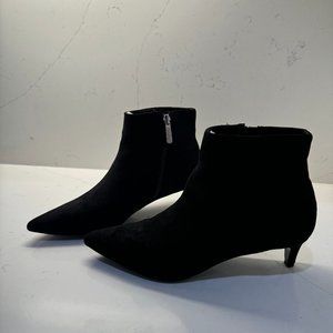Charles by Charles David Kannon Ankle Boots Black MicroSuede Women’s Size US 7 M